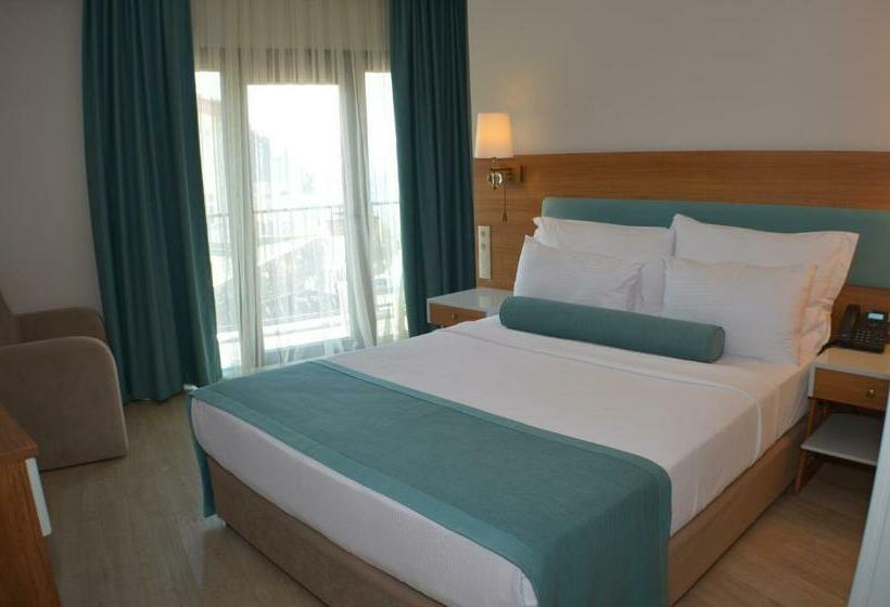 חדר דלוקס צדדי נוף לים, Sardinia Otel