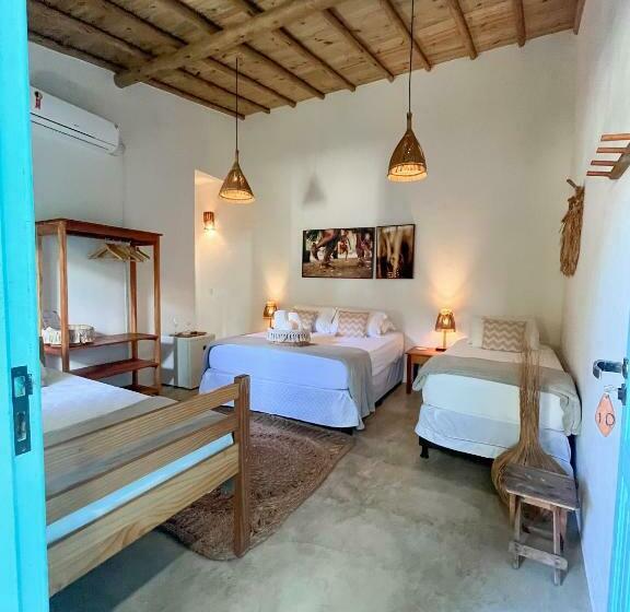 4인용 스탠다드 룸, Pousada Do Rio Caraíva