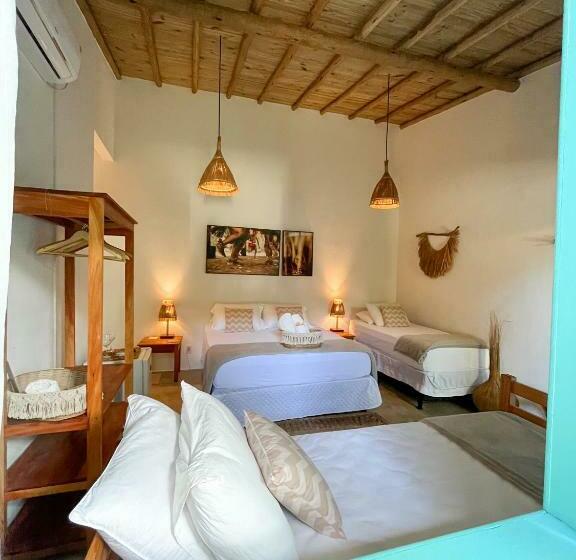 4인용 스탠다드 룸, Pousada Do Rio Caraíva