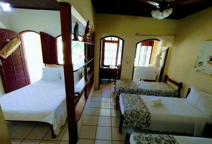 四人标准间, Pousada Verdes Mares