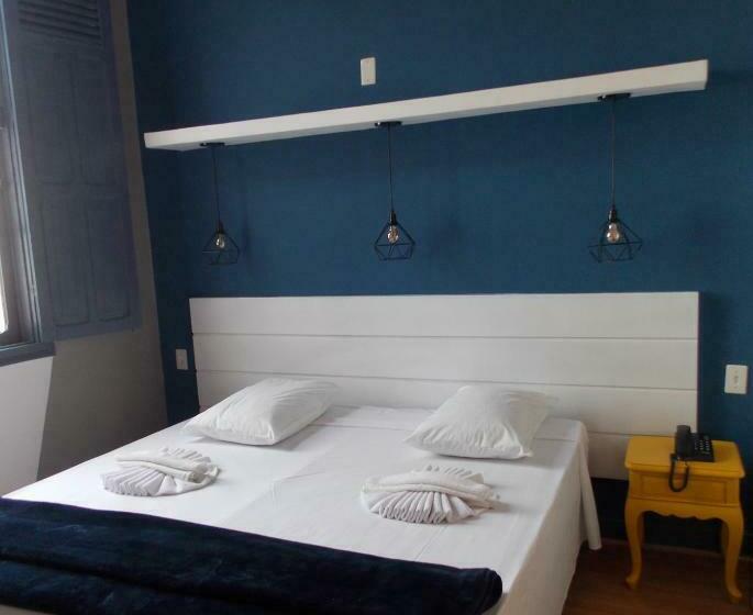 Номер Стандарт Индивидуальный, Mova Hotel D Oeste Localizado Em Frente A Praça Principal Da Cidade, Na área Central Pé Na Praça