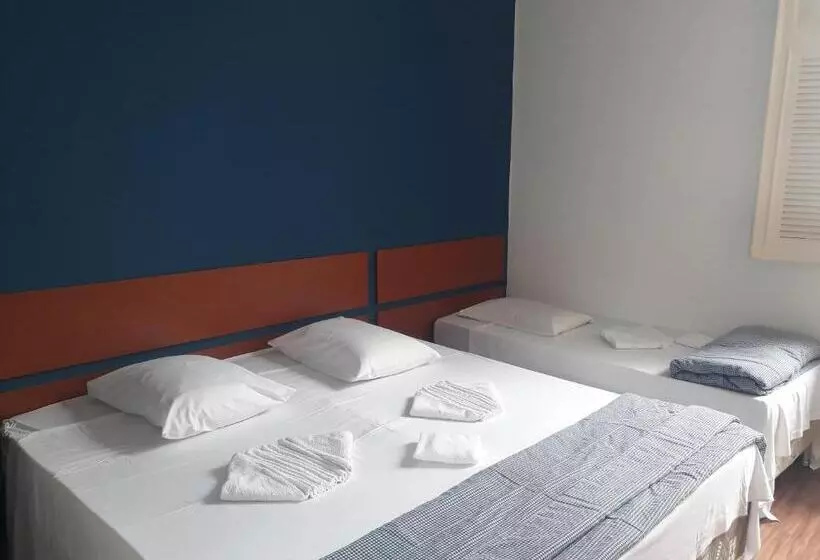 スタンダードトリプルルーム, Mova Hotel D Oeste   Localizado Em Frente A Praça Principal Da Cidade, Na área Central   Pé Na Praça