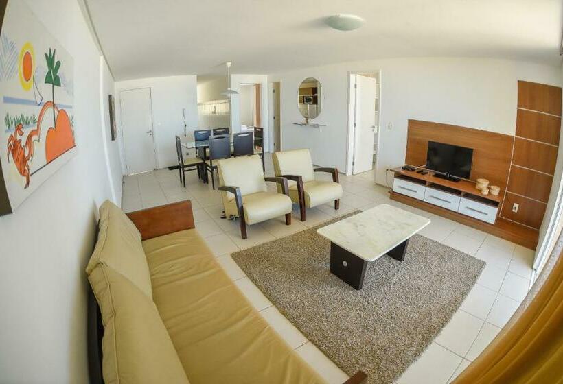 2침실 아파트 측면 바다 전망, Atlantic Palace Apart