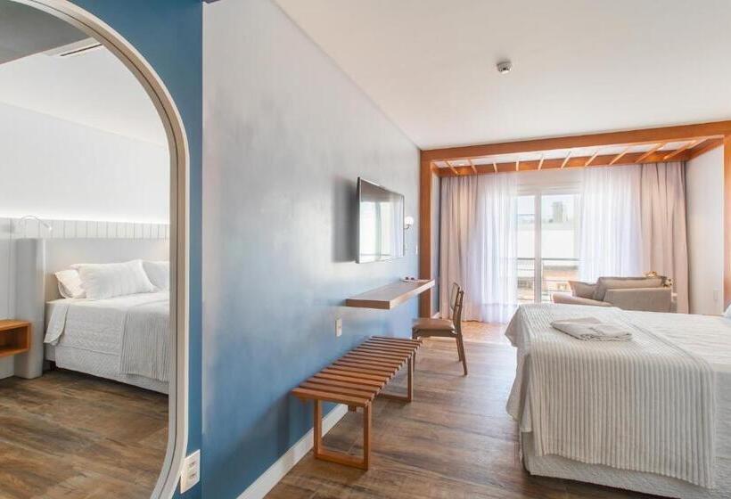 Triple Room Sea View, Pousada La Barca