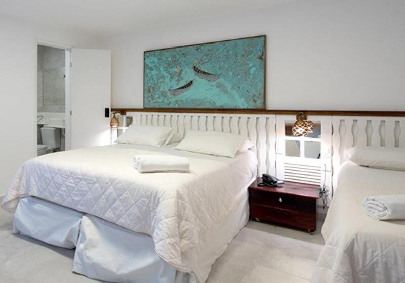 Трехместный Номер Стандарт с Балконом, Pousada Quatro Estações