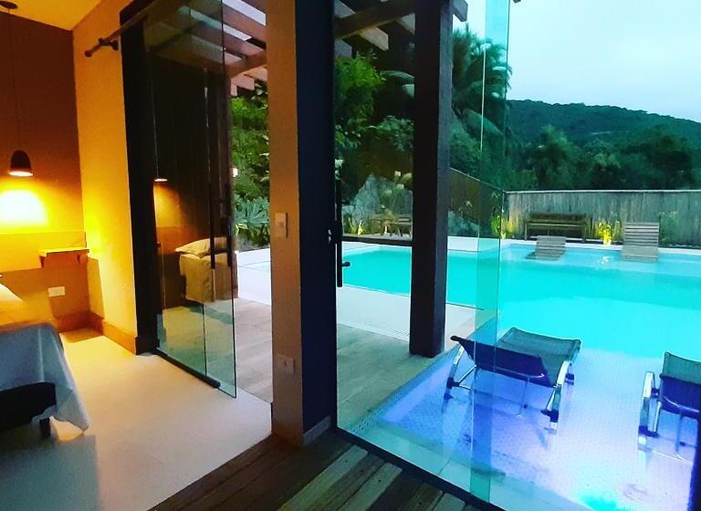 Quarto Deluxe, Pousada Recanto El Shadday