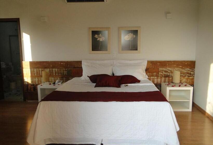 带大床的标准间, Pousada Parador Da Figueira