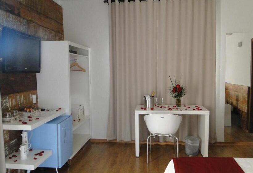 带大床的标准间, Pousada Parador Da Figueira