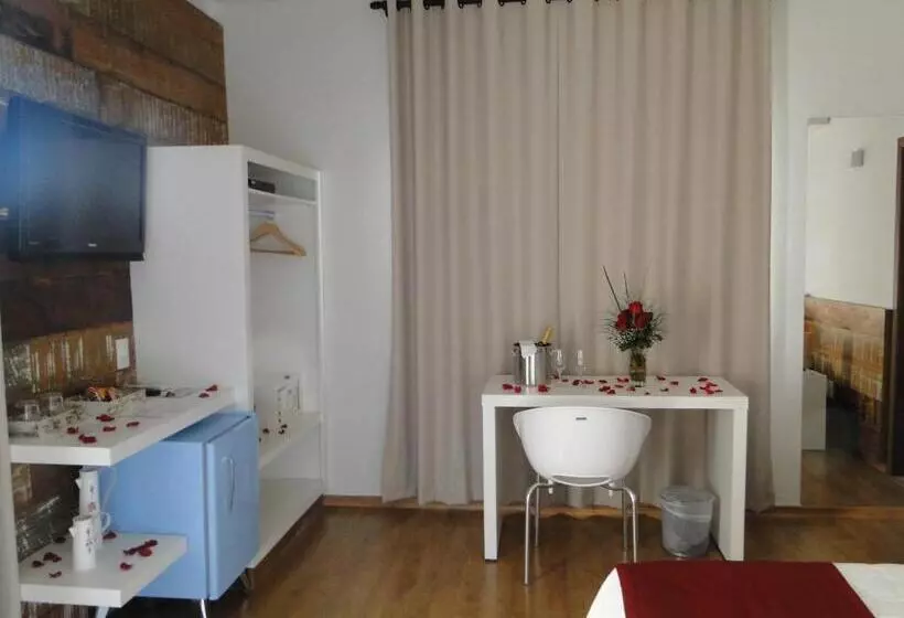 キングサイズベッドのスタンダードルーム, Pousada Parador Da Figueira