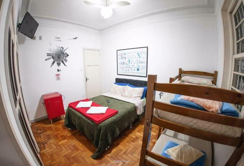 חדר סטנדרט לארבעה, Hostel Petrópolis