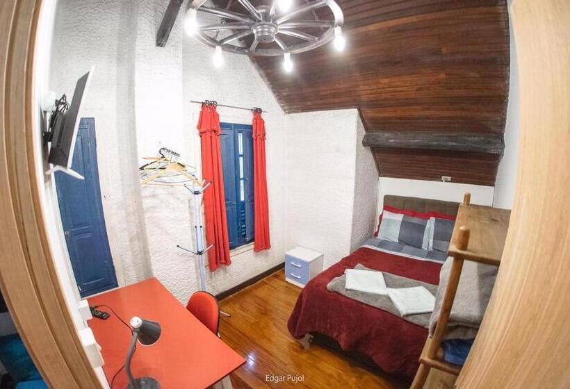 חדר סטנדרט חדר אמבטיה משותף, Hostel Petrópolis