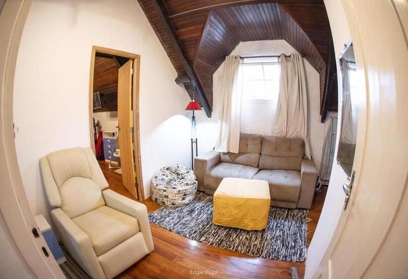 חדר סטנדרט חדר אמבטיה משותף, Hostel Petrópolis