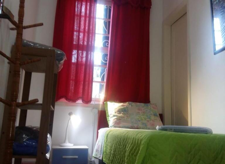 חדר סטנדרד יחיד חדר אמבטיה משותף, Hostel Petrópolis