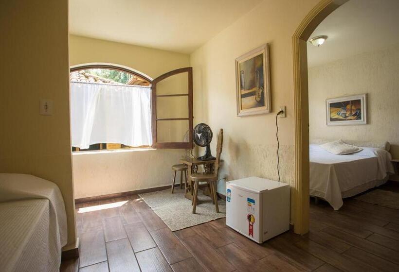 스탠다드 트리플 룸 가든 전망, Da Cachoeira