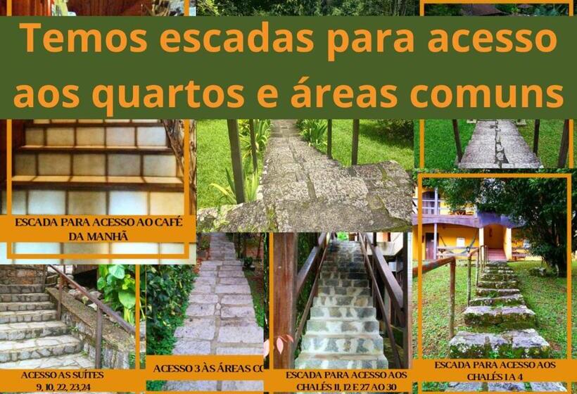 Трехместный Номер Стандарт Вид на Сад, Da Cachoeira