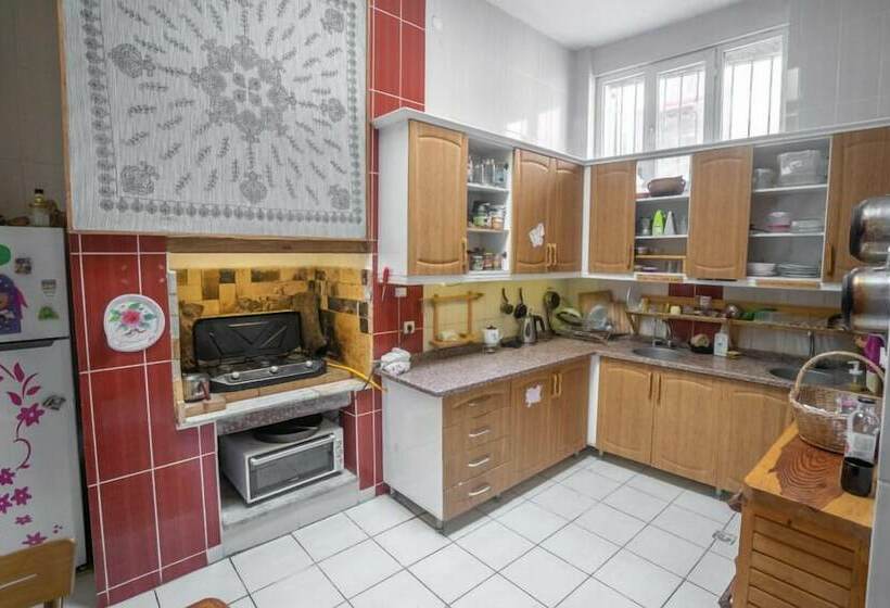 اتاق استاندارد با چشم‌انداز باغ, Lotus Garden Hostel Izmir