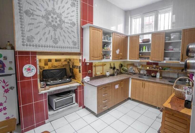 تختخواب در اتاق مشترک, Lotus Garden Hostel Izmir