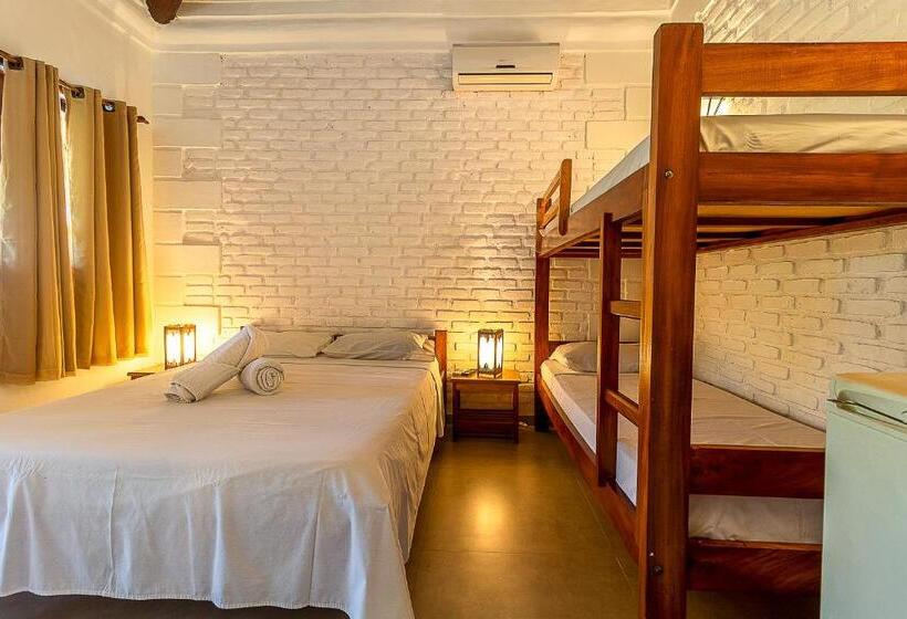 4인용 스탠다드 룸, Na Casa 11   Pousada E Hostel