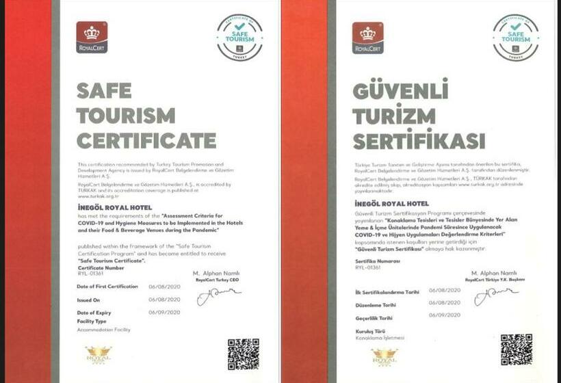 חדר דלוקס, Royal Hotel Inegol