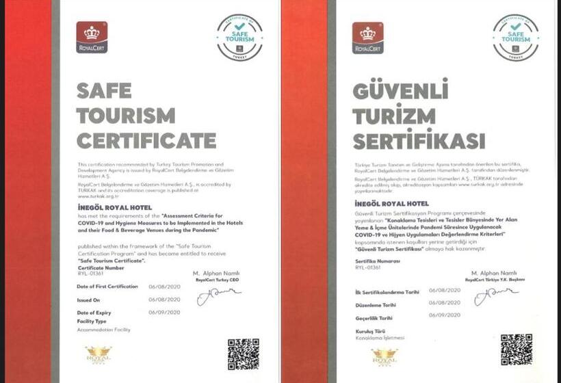 スイート, Royal Hotel Inegol