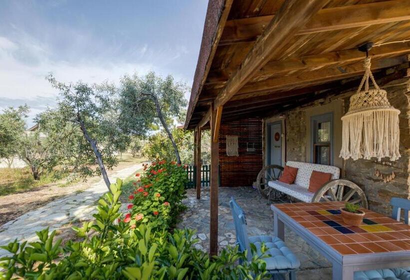 اتاق استاندارد سه تخته با چشم‌انداز باغ, Aral Tatil Ciftligi