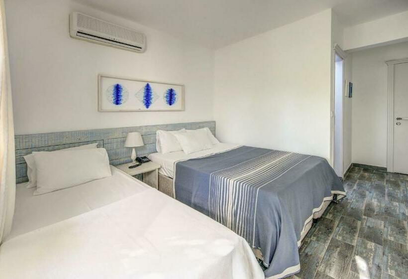 חדר סטנדרט לשלושה, Kefi Beach & Suites