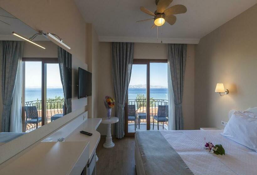 海景标准间带阳台, Kumluk Otel