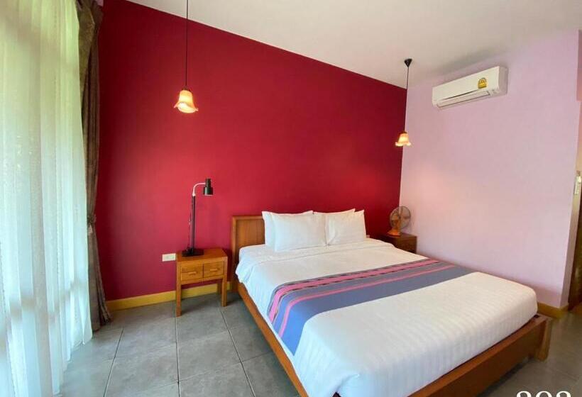 חדר דלוקס עם מרפסת, Auangkham Resort