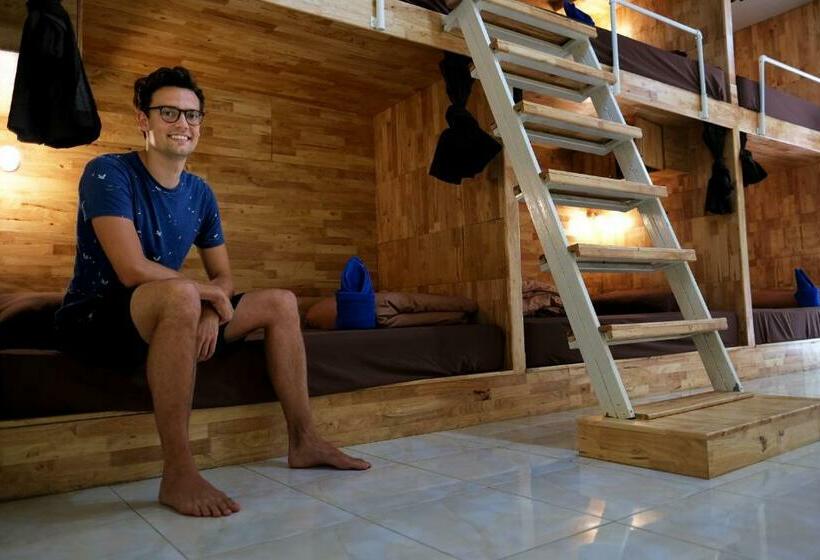 共用房间的床, Coco Khao Sok Hostel
