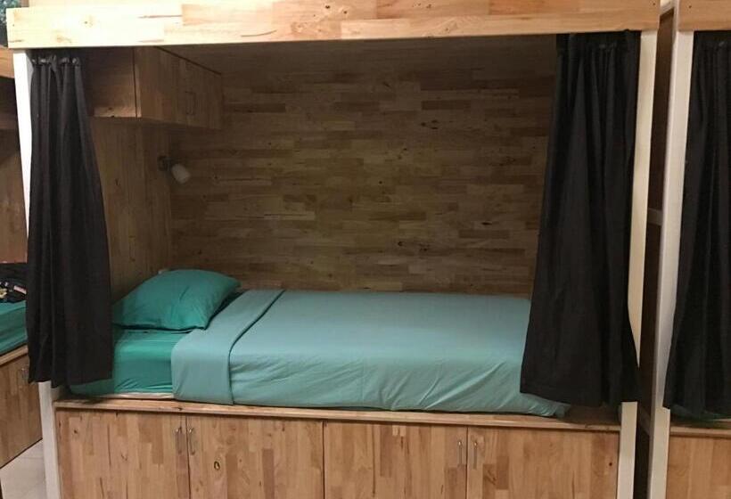 共用房间的床, Coco Khao Sok Hostel