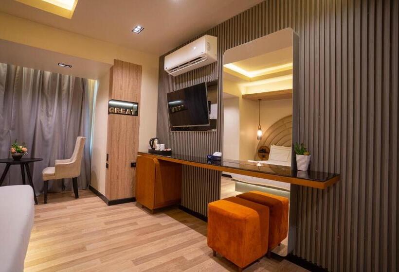 اتاق استاندارد با چشمانداز, Great Pyramid Inn