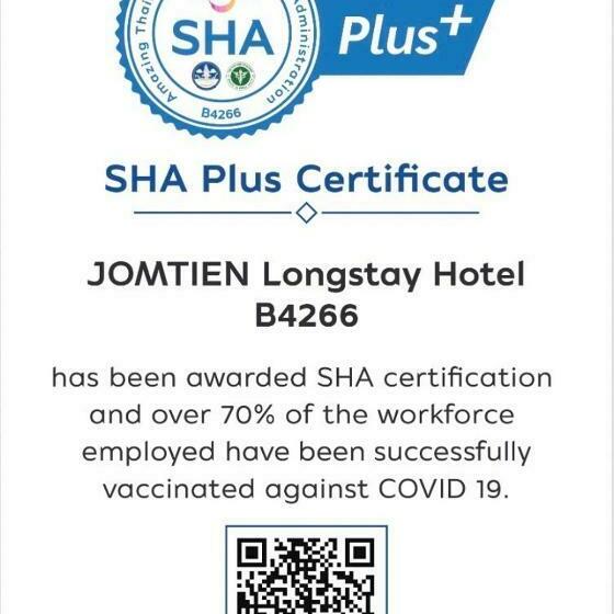 Номер Стандарт с Балконом, Jomtien Longstay Hotel Sha Plus Certified