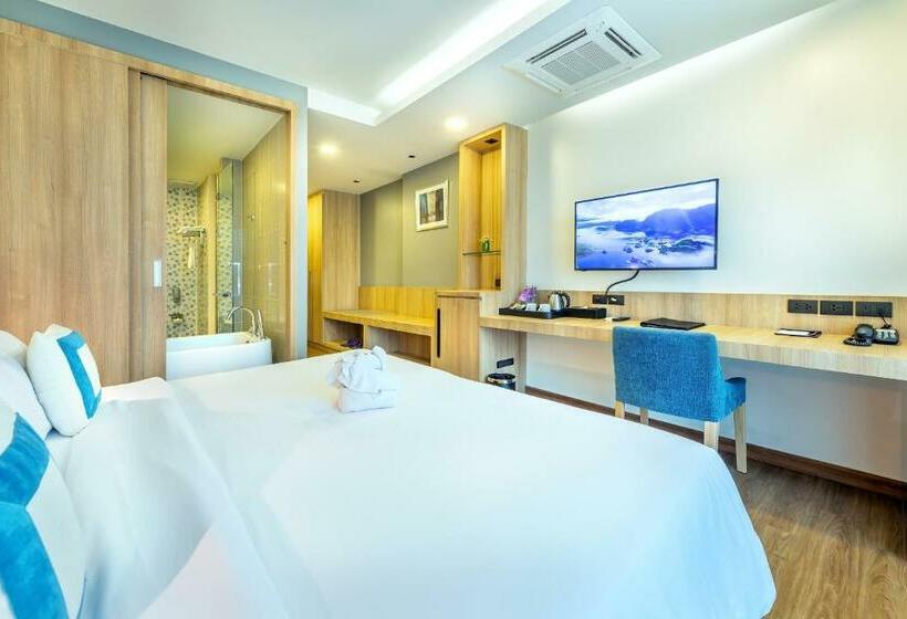 디럭스 룸, Plaai Prime Hotel Rayong Sha Extra Plus