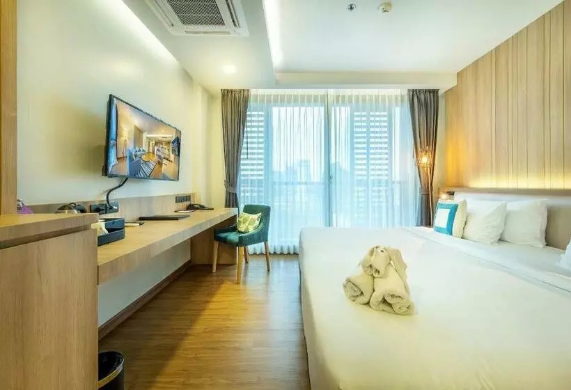 デラックスルーム, Plaai Prime Hotel Rayong Sha Extra Plus