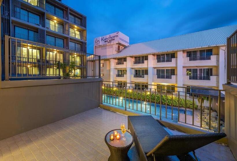استودیو استاندارد با چشم‌انداز استخر, Plaai Prime Hotel Rayong Sha Extra Plus