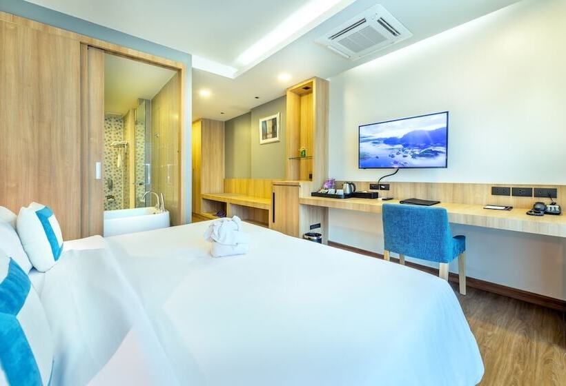 디럭스 룸, Plaai Prime Hotel Rayong Sha Extra Plus