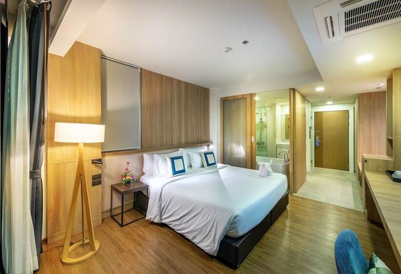스탠다드 스튜디오 풀장 전망, Plaai Prime Hotel Rayong Sha Extra Plus