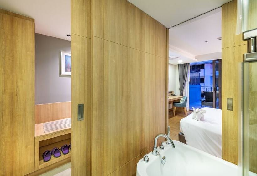 스탠다드 스튜디오 풀장 전망, Plaai Prime Hotel Rayong Sha Extra Plus