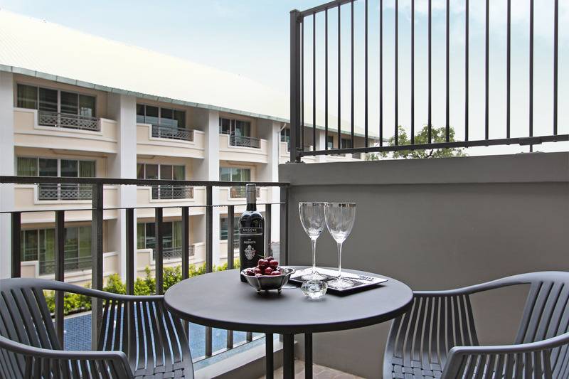 풀장 전망 디럭스 룸, Plaai Prime Hotel Rayong Sha Extra Plus