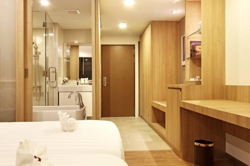 اتاق لوکس با چشم‌انداز استخر, Plaai Prime Hotel Rayong Sha Extra Plus