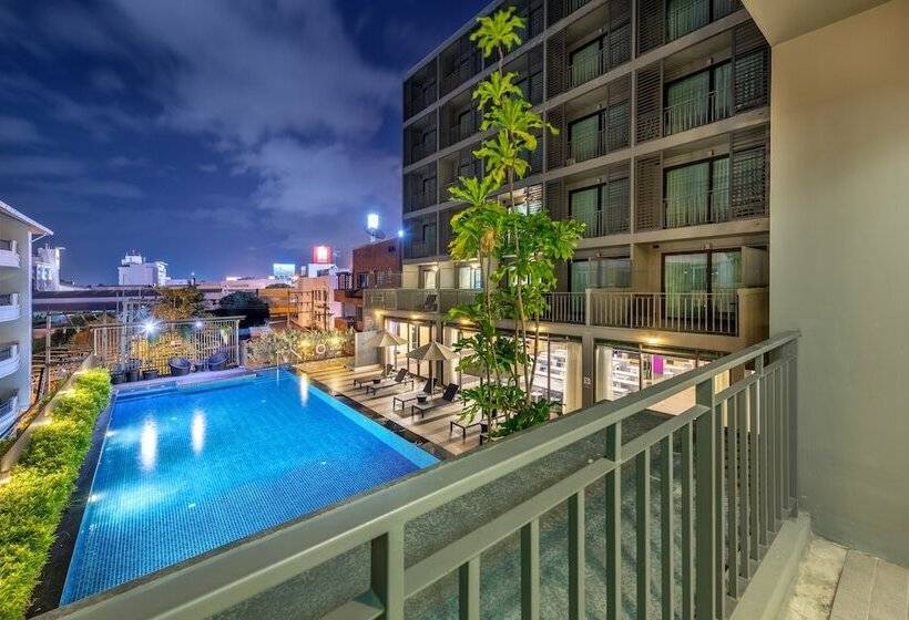 풀장 전망 디럭스 룸, Plaai Prime Hotel Rayong Sha Extra Plus