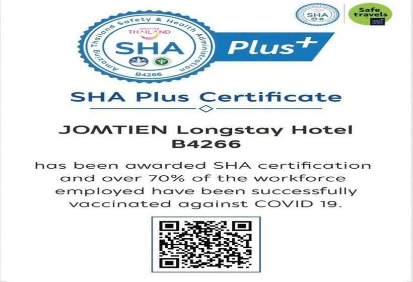 Standaardkamer met Balkon, Jomtien Longstay Hotel   Sha Plus Certified