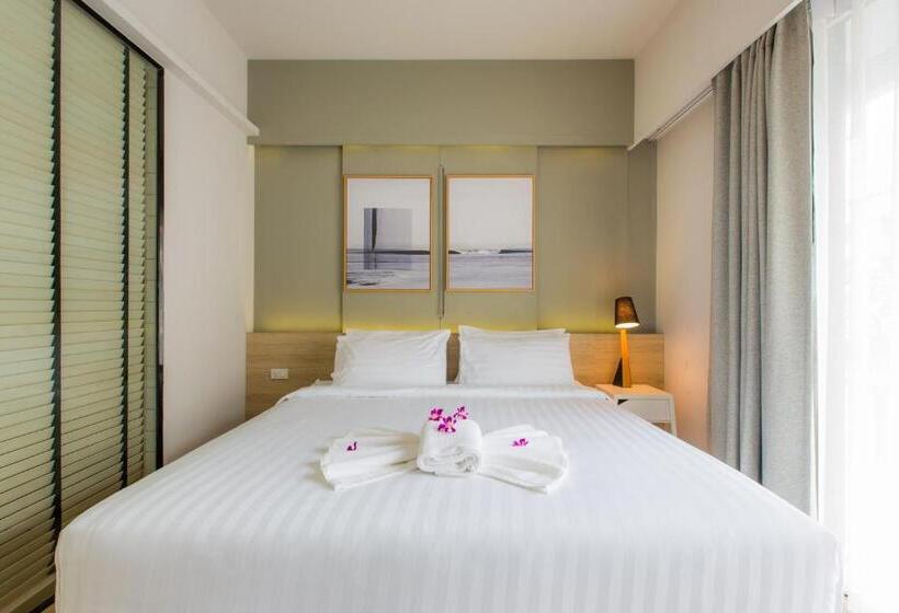 חדר דלוקס עם מרפסת, Snoozz Hotel Krabi