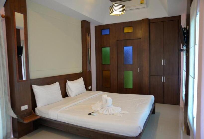 غرفة قياسية رباعية, Chanpraya Resort