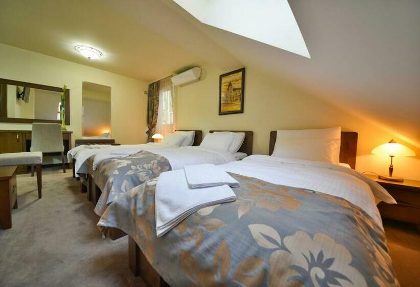 اتاق کلاسیک سه تخته, Garni Hotel Central Lux