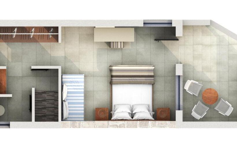 חדר סופריור נוף לבריכה, Ostria Resort & Spa