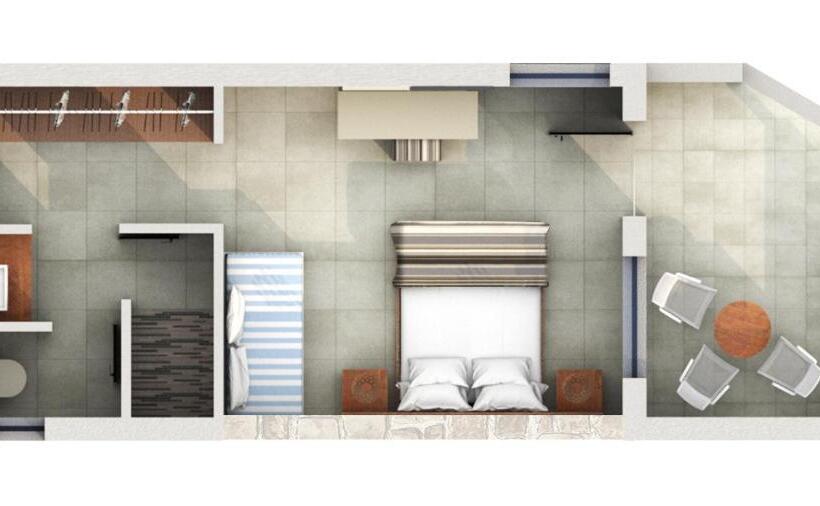 חדר סופריור נוף לבריכה, Ostria Resort & Spa