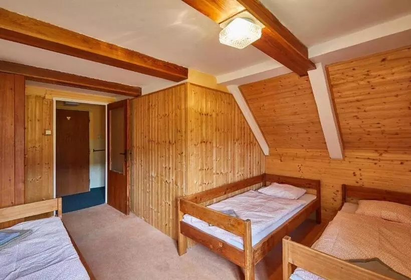 エコノミートリプルルーム, Horský Hotel žižkova Bouda