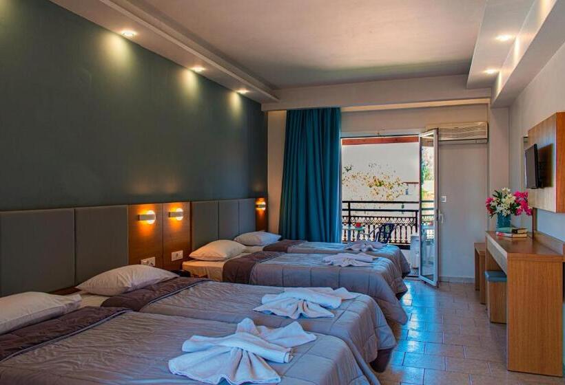 패밀리 룸 가든 전망, Denny S Inn