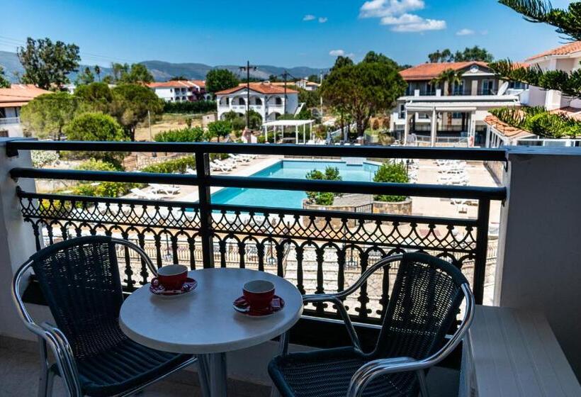 패밀리 룸 가든 전망, Denny S Inn